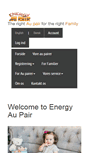 Mobile Screenshot of energyaupair.dk